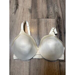 Maidenform Womans Comfort Devotion Full Coverage Bra 38C Nylon & Elastane Ivory